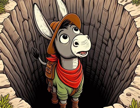  The Wise Donkey : A Tale of Cleverness and Unexpected Triumph!